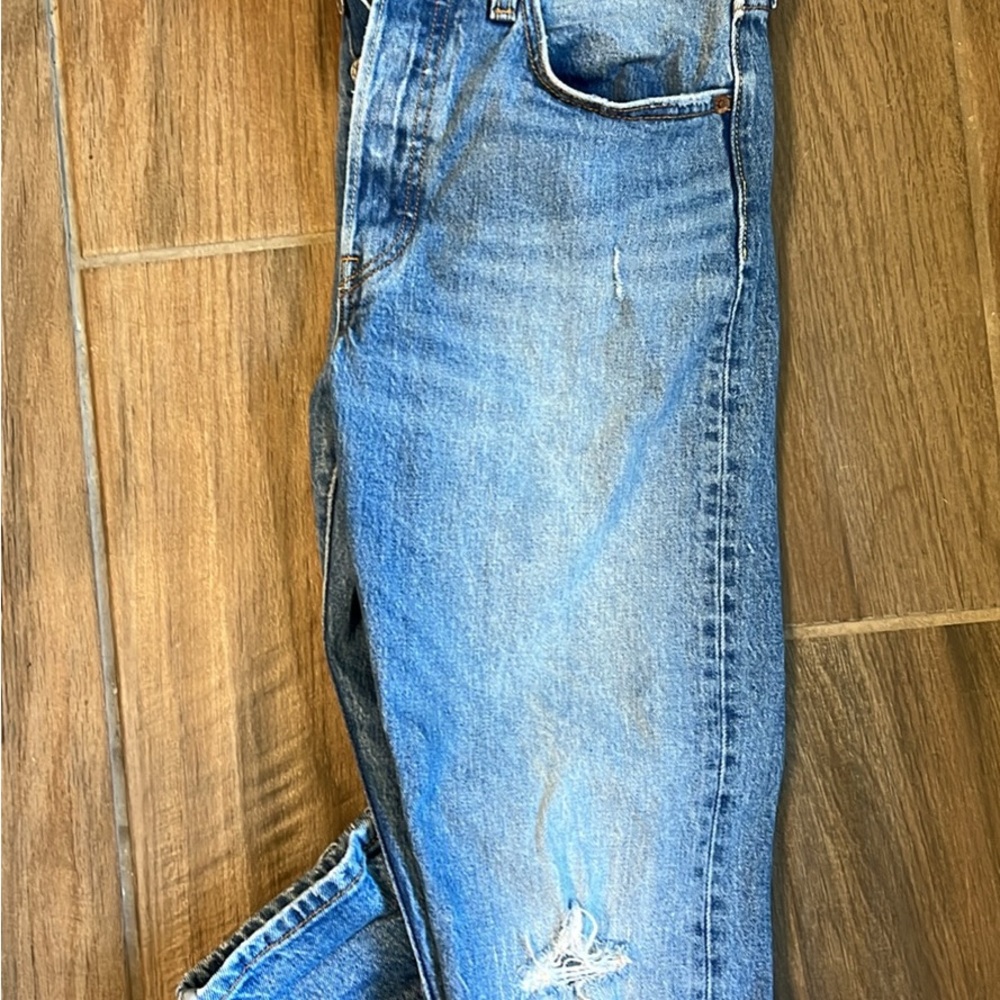 Levi's 501 Vintage Wash Straight Leg Jeans - Picture 2 of 4
